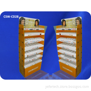 Acrylic Cosmetic Floor Displays (CSW-CD28)